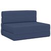 vidaXL Sof&aacute; Cama Plegable Azul 70 x 72 x 60 cm Tela
