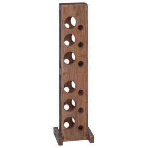 vidaXL Estante Madera de Caoba S&oacute;lida Marr&oacute;n