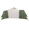 vidaXL Carpa Tipi con techo Verde y beige 492 x 492 x 275 cm tela