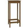 vidaXL Set de bar 5 piezas madera maciza de pino marr&oacute;n miel