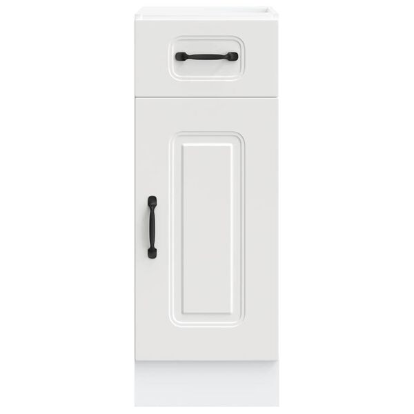 vidaXL Mueble bajo de cocina Kalmar madera de ingenier&iacute;a blanca