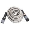 vidaXL Manguera jard&iacute;n y pulverizador acero inoxidable plata 14mm 7,5m