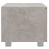 vidaXL Mueble para TV madera contrachapada gris hormigón 120x40,5x35cm