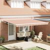 vidaXL Toldo Retráctil Multicolor 450 x 300 cm Poliéster y Aluminio