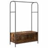 vidaXL Perchero para ropa Roble Marr&oacute;n 100 x 44 x 160 cm