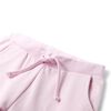Pantalones de ch&aacute;ndal infantiles rosa claro 140