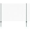 vidaXL Valla hexagonal con poste 50 x 1,6 m Acero recubierto de PVC