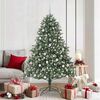 vidaXL &Aacute;rbol de Navidad artificial Verde 180 cm PVC, Pl&aacute;stico y Acero