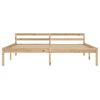 vidaXL Estructura de cama con 2 cajones madera maciza pino 180x200 cm
