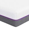 vidaXL Colch&oacute;n de espuma viscoel&aacute;stica Medio 80 x 160 cm Blanco y gris