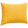 vidaXL Cojines de sofá 2 pcs Amarillo Claro 70 x 50 cm Tela de pana
