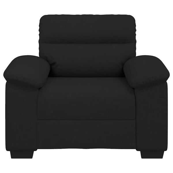 vidaXL Sill&oacute;n de tela negro 60 cm