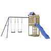 vidaXL Parque infantil de exterior madera de pino impregnada
