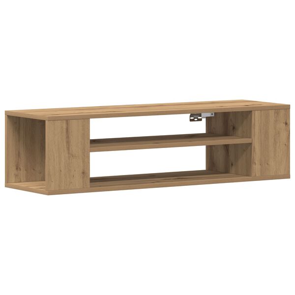 vidaXL Gabinete de TV artisian oak 100 x 30 x 26,5 cm