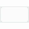 vidaXL Protector contra salpicaduras cocina vidrio templado 90x50 cm