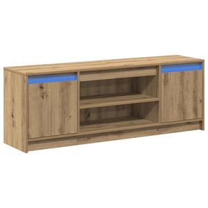 vidaXL Unidades de TV Marr&oacute;n 139,5 x 34 x 50 cm Madera contrachapada