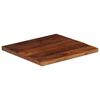 vidaXL Tablero de mesa cuadrado madera maciza reciclada 40x40x2,5 cm