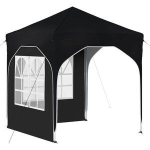 vidaXL Carpa Plegable para Fiestas 192 x 192 x 245 cm Antracita