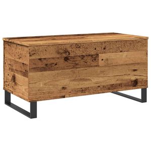 vidaXL Mesa de centro madera de ingenier&iacute;a envejecida 90x44,5x45 cm