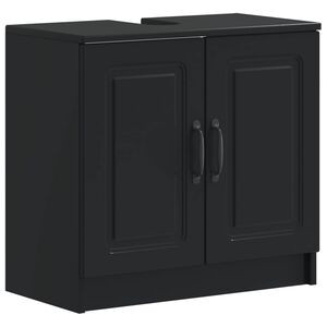 vidaXL Mueble de lavabo para ba&ntilde;o UTRECHT Negro 59,5 x 31,5 x 59 cm