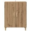 vidaXL Vitrina Roble artesanal 70 x 34 x 90 cm Madera contrachapada