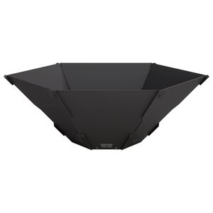 vidaXL Hoguera Negro 58,5 x 51,5 x 19,5 cm Acero
