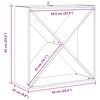 vidaXL Estante de Vino 2 pcs 62 x 25 x 62 cm Madera de pino macizo