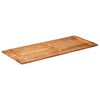 vidaXL Tablero de mesa madera maciza de acacia 140x60x(2,5-2,7) cm