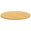 vidaXL Tablero de mesa de bambú Ø80x1,5 cm
