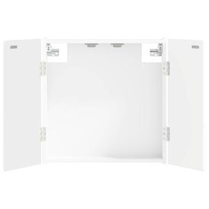 vidaXL Armario para dianas ALKMAAR Blanco 52,5 x 10,5 x 53,5 cm