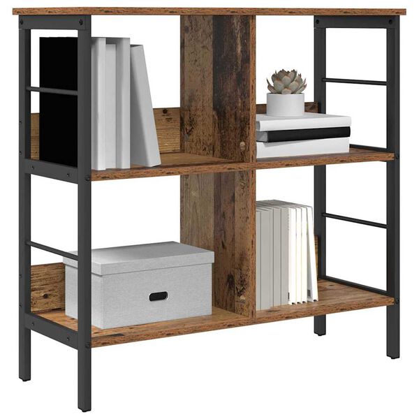 vidaXL Estante de libros Madera Vieja 82 x 32 x 79 cm