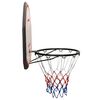 vidaXL Tablero de baloncesto polietileno negro 90x60x2 cm