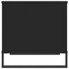 vidaXL Mesa de centro madera contrachapada negro 60x44,5x45 cm