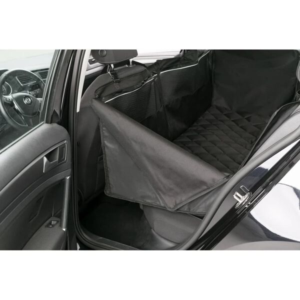 TRIXIE Funda de asiento de coche para perros divisible negro 155x130cm