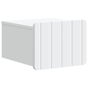 vidaXL Mesita de Noche de Pared 33 x 34,5 x 24 cm Madera de Ingenier&iacute;a