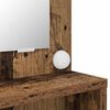 vidaXL Mesas de tocador de dormitorio Madera Vieja 80 x 39,6 x 135 cm