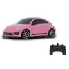 JAMARA Coche teledirigido VW Beetle rosa 1:24