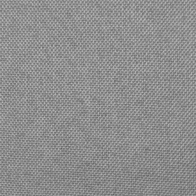 vidaXL Sillas de comedor 2 unidades tela gris claro