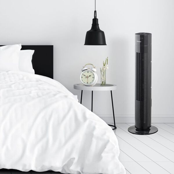 Bestron Ventilador de torre mando a distancia AFT770ZRC 78cm 35W negro