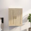 vidaXL Armario de pared madera ingenier&iacute;a roble Sonoma 69,5x32,5x90 cm