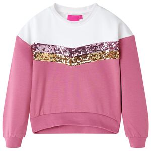 Sudadera infantil color frambuesa 92