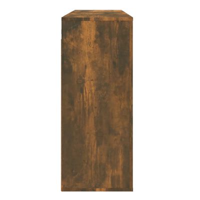 vidaXL Armario de pared madera contrachapada roble ahumado 80x33x80 cm