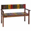 vidaXL Sillas de comedor 4 unidades madera maciza reciclada