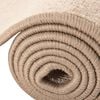 vidaXL Alfombras de dormitorio de pelo largo 3 piezas beige