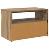 vidaXL Mueble de TV luces LED madera roble artisan 60x35x40 cm