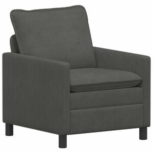 vidaXL Sof&aacute; Gris oscuro 76 x 81 x 87,5 cm Tela