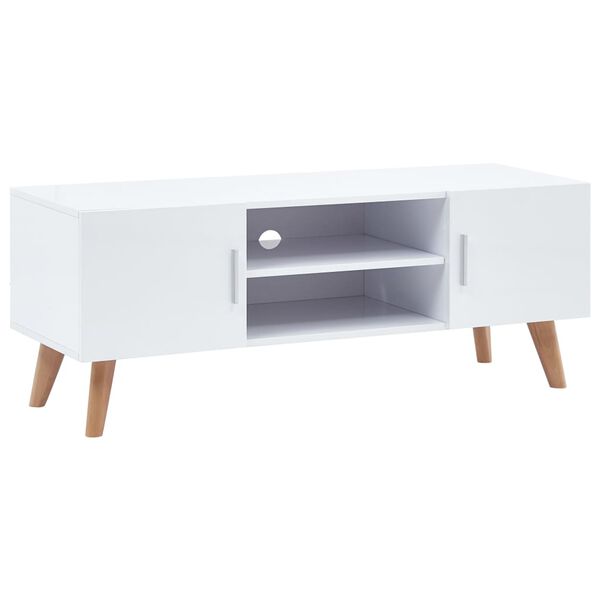 vidaXL Mueble para TV MDF blanco 120x40x46 cm