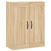 vidaXL Aparador alto madera contrachapada color roble 69,5x34x180 cm
