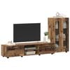 vidaXL Conjunto de mueble de TV con caj&oacute;n FLORIN Madera vieja