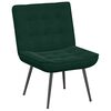 vidaXL Sill&oacute;n de relax con reposapi&eacute;s terciopelo verde oscuro